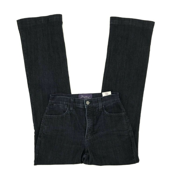 NYDJ Lift Tuck Technology Bootcut Jeans Sz 2 Dark - Picture 2 of 6